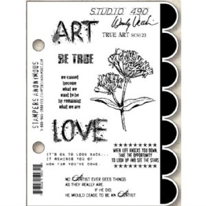 Wendy Vecchi Stamp - Cling - True Art