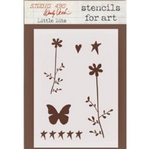 Wendy Vecchi- Stencil - Little Bits
