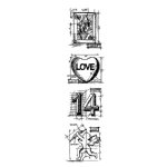 Tim Holtz - Strip Stamp - Valentine