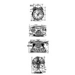 Tim Holtz - Strip Stamp - Vintage Things