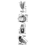 Tim Holtz - Strip Stamp - Halloween 2