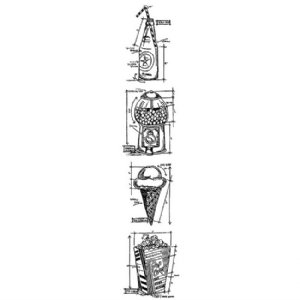 Tim Holtz - Strip Stamp - Treats