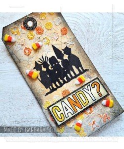 Tim Holtz - Stamps & Stencil - Halloween Outlines