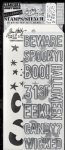 Tim Holtz - Stamps & Stencil - Halloween Outlines