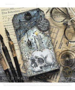 Tim Holtz - Stamps & Stencil - Foreboding