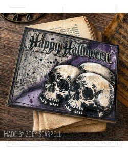 Tim Holtz - Stamps & Stencil - Foreboding