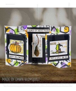 Tim Holtz - Stamps & Stencil - Blueprint Spells