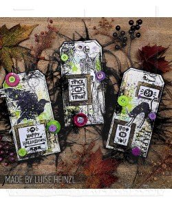 Tim Holtz - Stamps & Stencil - Halloween Tidbits