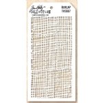 Tim Holtz - Stencil - Burlap