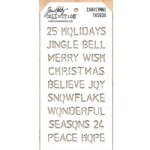 Tim Holtz - Stencil - Christmas