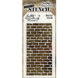 Tim Holtz - Stencil - Bricked