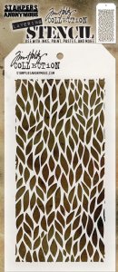 Tim Holtz - Stencil - Leafy