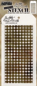 Tim Holtz - Stencil - Grid Dot