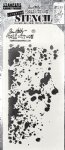 Tim Holtz - Stencil - Grime