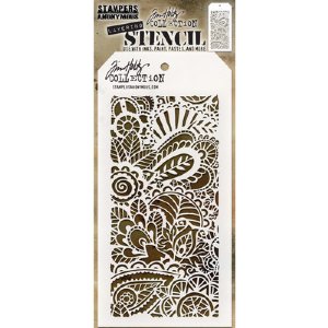 Tim Holtz - Stencil - Doodle Art 1