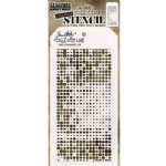 Tim Holtz - Stencil - Halftone