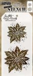 Tim Holtz - Stencil - Poinsettia Duo