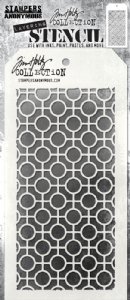 Tim Holtz - Layering Stencil - Linked Circles