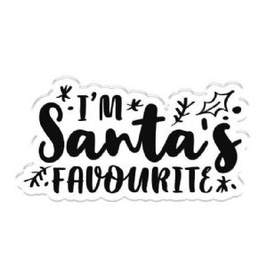 Crafter's Companion - Clear Stamp - Santa's Favourite