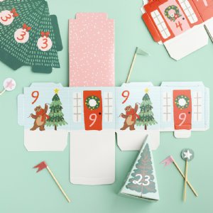 Crate Paper - Advent Calendar - Mittens and Mistletoe 