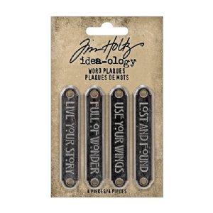 Tim Holtz - Word Plaques