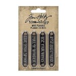 Tim Holtz - Word Plaques