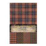 Idea-ology - Tim Holtz - Halloween - Kraftstock Sparkle - Plaid