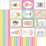 Doodlebug Design - 12X12 Patterned Paper - Cat Nap