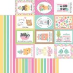 Doodlebug Design - 12X12 Patterned Paper - Cat Nap