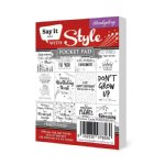 Hunkydory Crafts - Say It With Style Pocket Pads - Winter Warmers