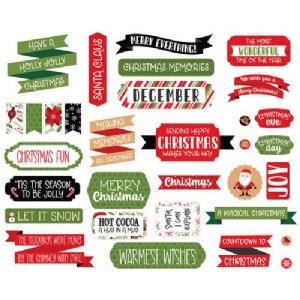 Echo Park - Ephemera - Have a Holly Jolly Christmas