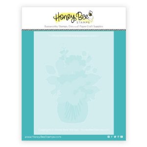 Honey Bee Stamps - Stencil Set - Floral Vase Coordinating (6pc)