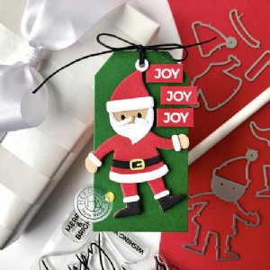 Hero Arts - Fancy Dies - Santa Gift Tag 