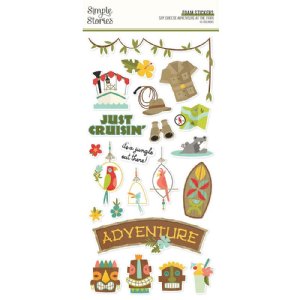 Simple Stories - Foam Stickers - Say Cheese Adventure at the Park