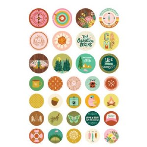 Simple Stories - Sticker Book - Trail Mix