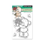 Penny Black - Clear Stamp - Teddy Bouquet