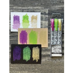 Ranger Ink - Distress Mica Crayon Set - Halloween Set 4