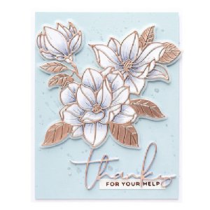 Spellbinders - Die - Yana's Blooms - Magnolia Blooms