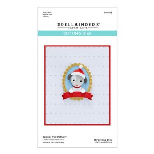 Spellbinders - Die - Holiday Cheer Enclosed - Special Pet Delivery