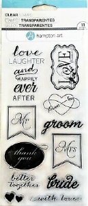 Hampton Arts  - Clear Stamp - Love