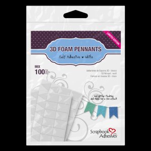 Scrapbook Adhesives By 3L Quadretti 3D In Schiuma - Sottili, Neri, 217 Pezzi, Per Scrapbooking E Mixed Media