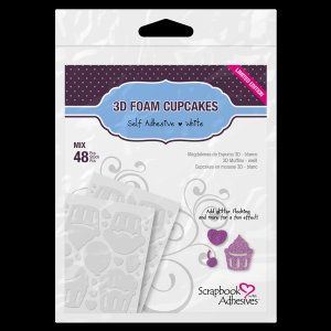 Scrapbook Adhesives - 3D Foam Cupcakes