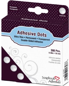 Scrapbook Adhesives - Adhesive Dots - Medium - Ultra Thin