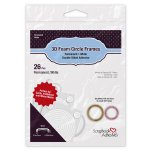 Scrapbook Adhesives - 3D Foam Circle Frames White