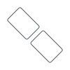 Scrapbook Adhesives - E-Z Runner - Permanent Squares White