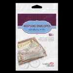 Scrapbook Adhesives - Keepsafe Envelopes -Transparent Mix