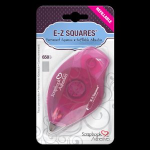 Scrapbook Adhesives - E-Z Runner Squares Refillable - White