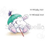 Stamping Bella - Cling Stamp - Shower Bunny Wobble