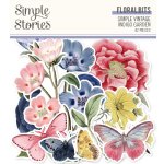 Simple Stories - Bits & Pieces - Simple Vintage Indigo Garden