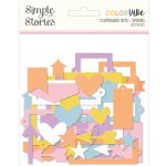 Simple Stories - Chipboard Bits - Spring